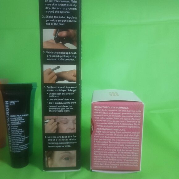Peter Thomas Roth LOT Firm Eye, Vital-E Cream, and 5 Mini Face Hydrating Masks - Picture 9 of 9